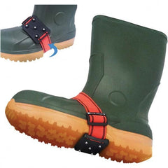 Geroline - Ice Traction Footwear Footwear Style: Strap-On Cleat Traction Type: Tungsten Carbide Stud - Americas Industrial Supply