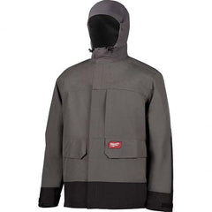 Milwaukee Tool - Rain & Chemical Wear Garment Style: Rain Jacket Garment Type: Rain - Americas Industrial Supply