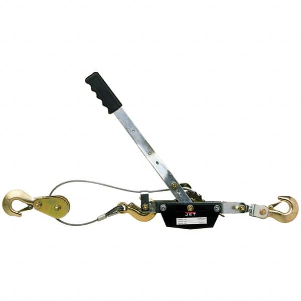 Jet - Manual Hoists-Chain, Rope & Strap   Type: Puller    Lifting Material: Wire Rope - Americas Industrial Supply