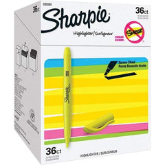 Sharpie - Markers & Paintsticks Type: Marker Color: Yellow - Americas Industrial Supply