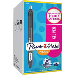 Paper Mate - Pens & Pencils Type: Retractable Gel Color: Black - Americas Industrial Supply