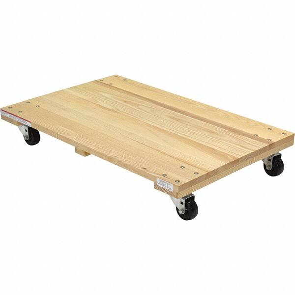 Vestil - 900 Lb Capacity Hardwood Dolly - 36" Long x 24" Wide - Americas Industrial Supply