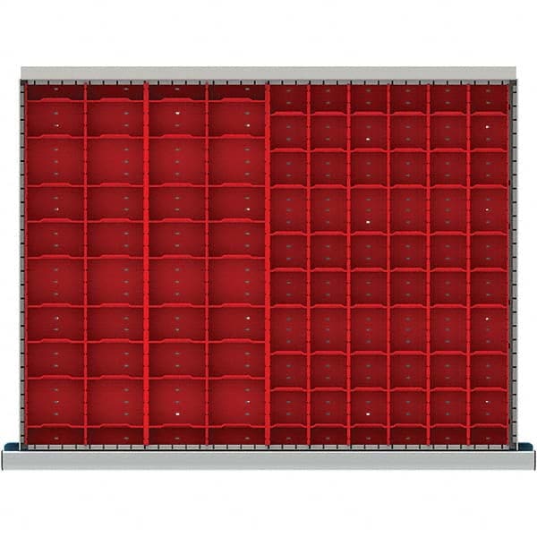 LISTA - 60-Compartment Drawer Divider Layout for 2.17" High Drawers - Americas Industrial Supply