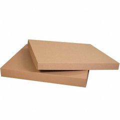 Made in USA - Pack of (5), 36-1/2" Wide x 36-1/2" Long x 5" High Corrugated Shipping Lids - Americas Industrial Supply