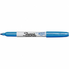 Sharpie - Markers & Paintsticks Type: Permanent Color: Sapphire - Americas Industrial Supply