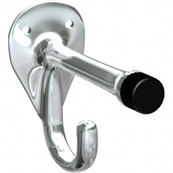 ASI-American Specialties, Inc. - Coat & Hat Hooks Type: Coat & Hat Hook w/Bumper Projection: 3 (Inch) - Americas Industrial Supply