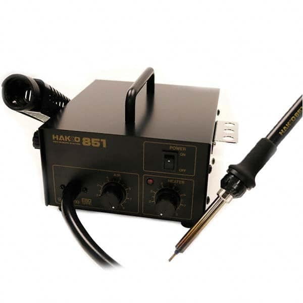 Hakko - Soldering Stations Type: SMD Rework Station Power Range/Watts: 5W-For Station; 80W-For Iron - Americas Industrial Supply