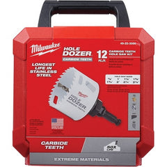 Milwaukee Tool - Hole Saw Kits Minimum Saw Diameter (Inch): 7/8 Maximum Saw Diameter (Inch): 2-1/2 - Americas Industrial Supply