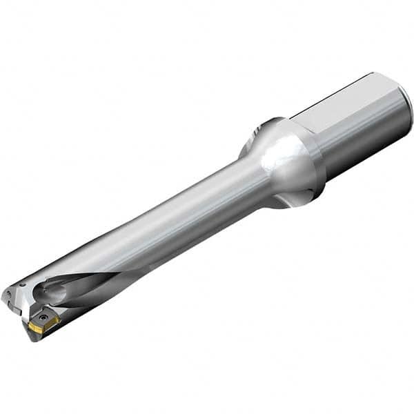 Sandvik Coromant - 3.435" Max Drill Depth, 5xD, 0.687" Diam, Indexable Insert Drill - Americas Industrial Supply