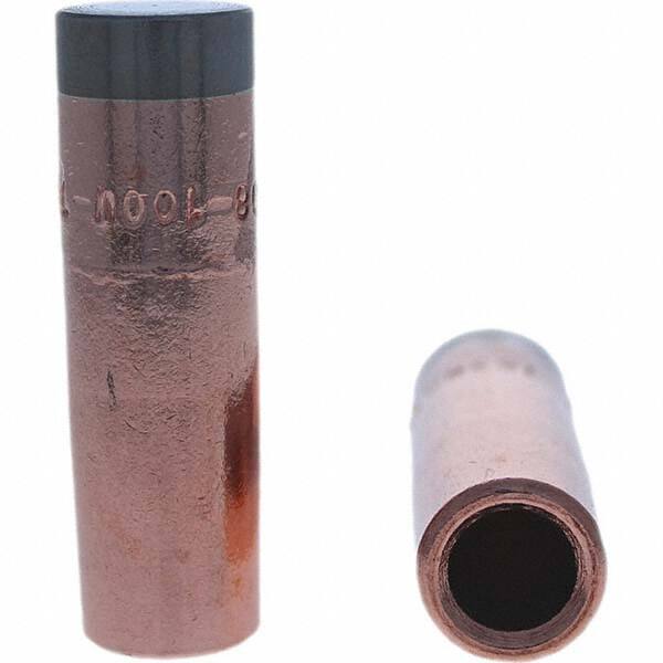 Tuffaloy - Spot Welder Tips For Use With: 5RW Electrode Holder Type: Refactory Straight Tip C Nose (Flat) - Americas Industrial Supply
