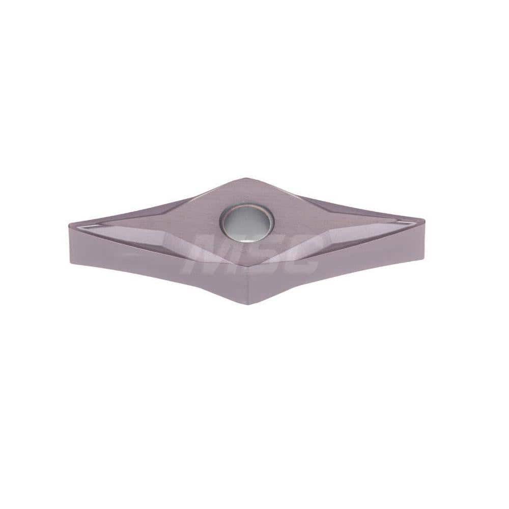 Turning Insert:  VNMG331-28 AH8005,  Solid Carbide TiAlN Finish,  Neutral,  3/8″ Inscribed Circle,  0.0160″ Corner Radius,  35.0 &deg N/A Diamond,  Series  VNMG