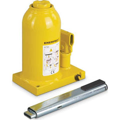 Enerpac - Manual Bottle, Screw, Ratchet & Hydraulic Jacks Type: Hydraulic Bottle Jack Load Capacity (Ton): 15 (Inch) - Americas Industrial Supply