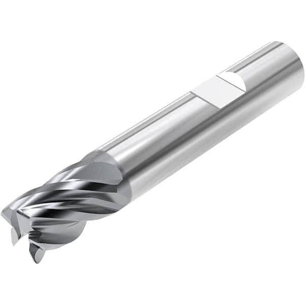 Niagara Cutter - 5/8" Diam 5 Flute Solid Carbide 0.0312" Corner Radius End Mill - Americas Industrial Supply