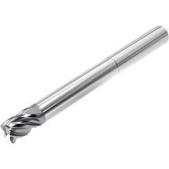 Niagara Cutter - 1/2" Diam 5 Flute Solid Carbide 0.0156" Corner Radius End Mill - Americas Industrial Supply