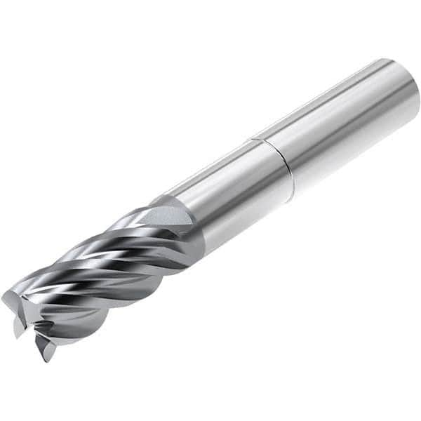 Niagara Cutter - 1" Diam 5 Flute Solid Carbide 0.06" Corner Radius End Mill - Americas Industrial Supply