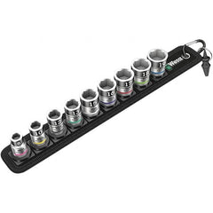 Wera - Hex & Torx Bit Socket Sets Type: Hex Bit Socket Set Drive Size: 3/8 - Americas Industrial Supply