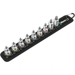 Wera - Hex & Torx Bit Socket Sets Type: Torx Bit Socket Set Drive Size: 3/8 - Americas Industrial Supply