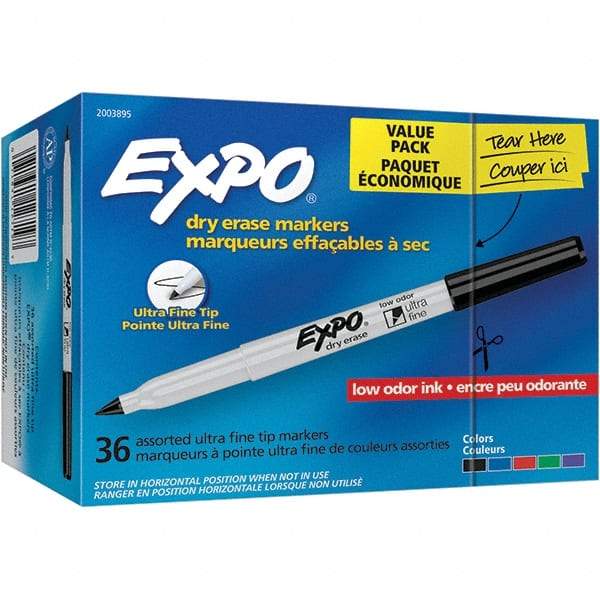 Expo - Dry Erase Markers & Accessories Display/Marking Boards Accessory Type: Dry Erase Markers For Use With: Dry Erase Marker Boards - Americas Industrial Supply