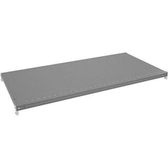 Tennsco - 48" Wide, Open Shelving Accessory/Component - Powder Coat Finish, 18" Deep, Use with Boltless Storage Rack - Americas Industrial Supply