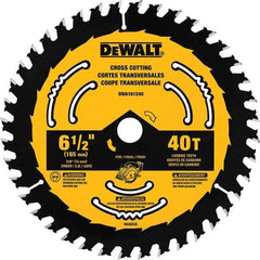 DeWALT - Wet & Dry-Cut Saw Blades   Blade Diameter (Inch): 6-1/2    Blade Material: Tungsten Carbide-Tipped - Americas Industrial Supply