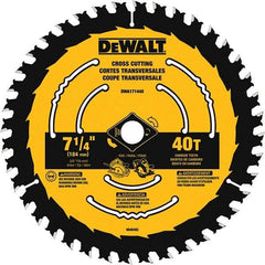 DeWALT - Wet & Dry-Cut Saw Blades   Blade Diameter (Inch): 7-1/4    Blade Material: Tungsten Carbide-Tipped - Americas Industrial Supply