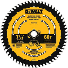 DeWALT - Wet & Dry-Cut Saw Blades   Blade Diameter (Inch): 7-1/4    Blade Material: Tungsten Carbide-Tipped - Americas Industrial Supply