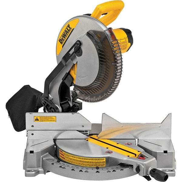 DeWALT - Miter Saws Bevel: Single Sliding: No - Americas Industrial Supply