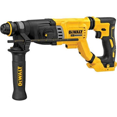 DeWALT - 20 Volt 1-1/8" SDS Plus Chuck Cordless Rotary Hammer - 4300 BPM, 1165 RPM, Reversible - Americas Industrial Supply