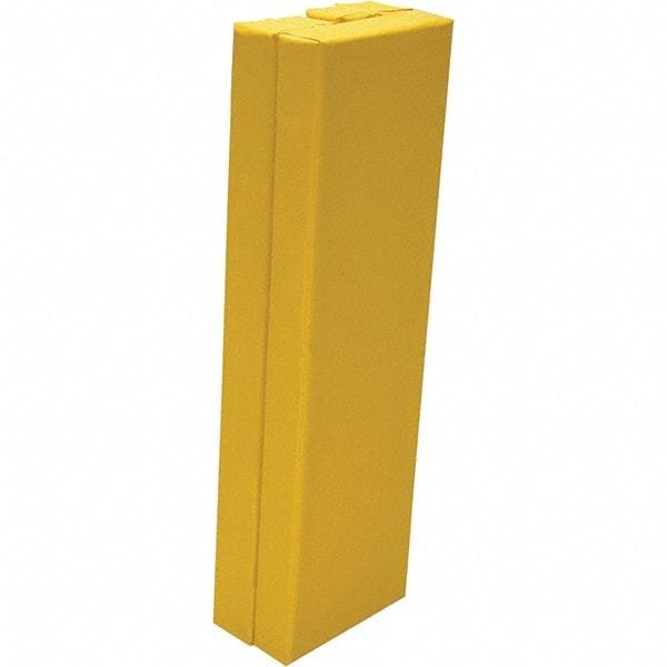 Vestil - 3" High, Column Protector - Fits 5" Columns, Yellow - Americas Industrial Supply