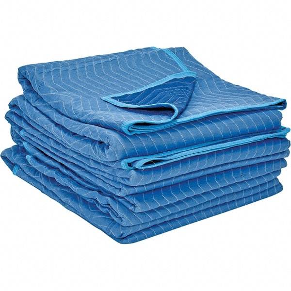 Vestil - 80" Long x 72" Wide Polyester Tarp & Dust Cover - Blue - Americas Industrial Supply