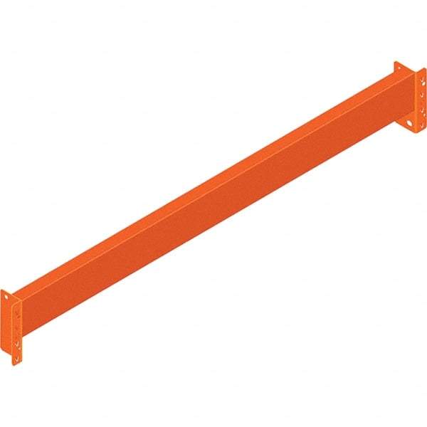 Interlake Mecalux - 96" Wide x 4" High, Heavy-Duty Framing Pallet Rack Beam - 5,340 Lb Capacity, 0.5333" Max Deflection - Americas Industrial Supply