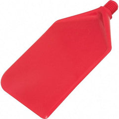 Carlisle - Sparta Red Nylon Mixing Paddle without Holes - 7-1/2" Overall Length - Americas Industrial Supply