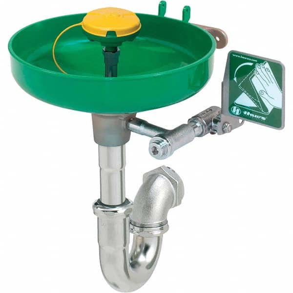 Haws - Plumbed Eye & Face Wash Stations Type: Eye/Face Wash Mount: Wall Mount - Americas Industrial Supply