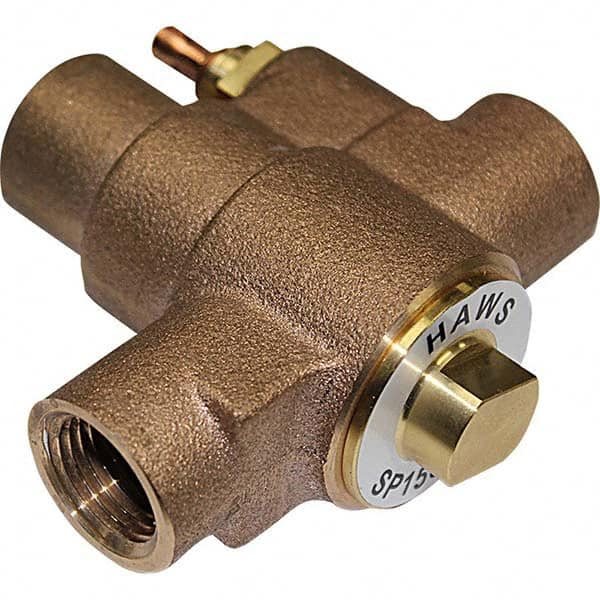 Haws - Plumbed Wash Station Accessories Type: Freeze Protection Bleed Valve Material: Brass - Americas Industrial Supply