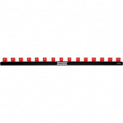 Stanley - Socket Holders & Trays Type: Clip Rail Drive Size: 1/2 - Americas Industrial Supply