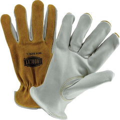 PIP - Size L Cowhide Heat Resistant Work Gloves - Americas Industrial Supply