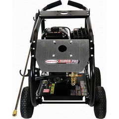 Simpson - Gas, 11.7 hp, 4,400 psi, 4 GPM, Cold Water Pressure Washer - AAA Triplex, 50' x 3/8" Hose - Americas Industrial Supply