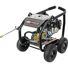 Simpson - Gas, 5.5 hp, 3,600 psi, 2.5 GPM, Cold Water Pressure Washer - AAA Triplex, 25' x 5/16" Hose - Americas Industrial Supply