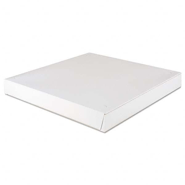 SCT - Paperboard Pizza Boxes,16 x 16 x 1 7/8, White, 100/Carton - Americas Industrial Supply