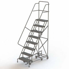 TRI-ARC - Rolling & Wall Mounted Ladders & Platforms Type: All-Directional Ladder Style: Rolling Safety Ladder - Americas Industrial Supply