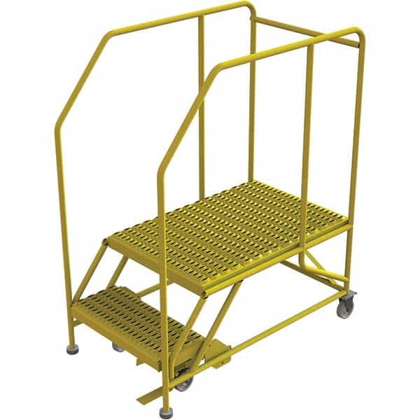 TRI-ARC - Rolling & Wall Mounted Ladders & Platforms Type: Rolling Work Platform Style: Steel Work Platform - Americas Industrial Supply