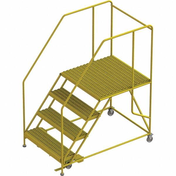 TRI-ARC - Rolling & Wall Mounted Ladders & Platforms Type: Rolling Work Platform Style: Steel Work Platform - Americas Industrial Supply