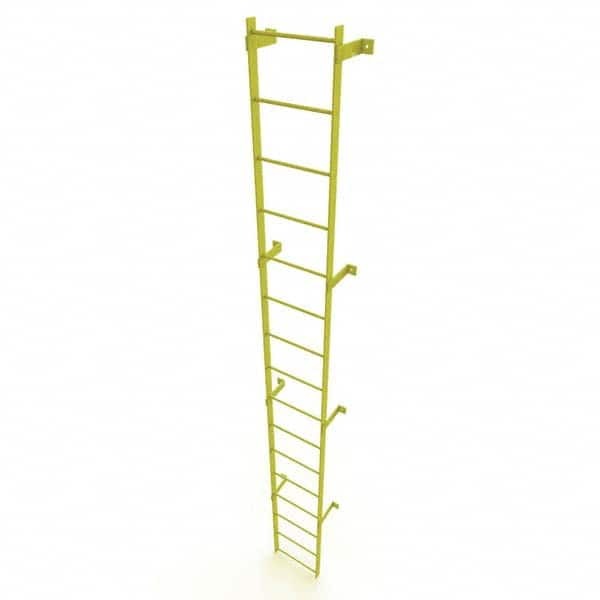 TRI-ARC - Rolling & Wall Mounted Ladders & Platforms Type: Fixed Ladder Style: Safety Cage - Americas Industrial Supply