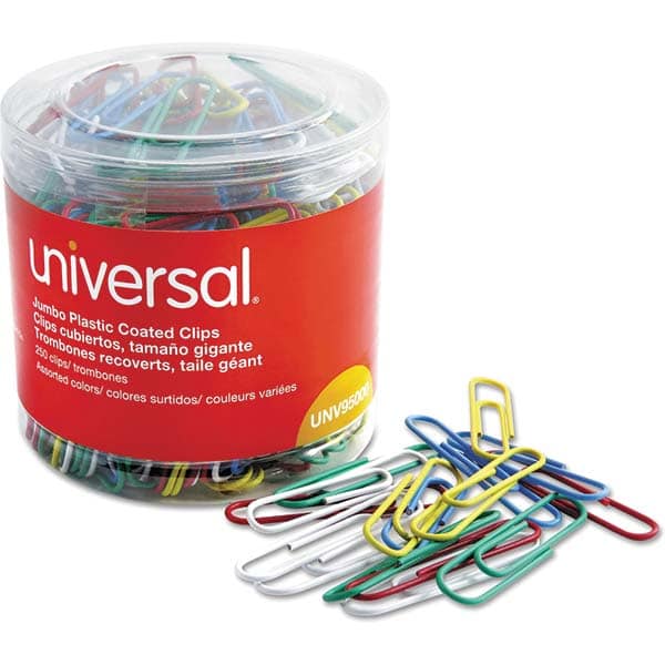 UNIVERSAL - Binder Clips Binder Type: Paper Fastener Color: Assorted - Americas Industrial Supply