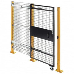 Husky - 5' Wide x 8' High, Sliding Door for Temporary Structures - Americas Industrial Supply