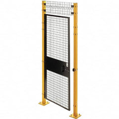 Husky - 3' Wide x 8' High, Swing Door for Temporary Structures - Americas Industrial Supply