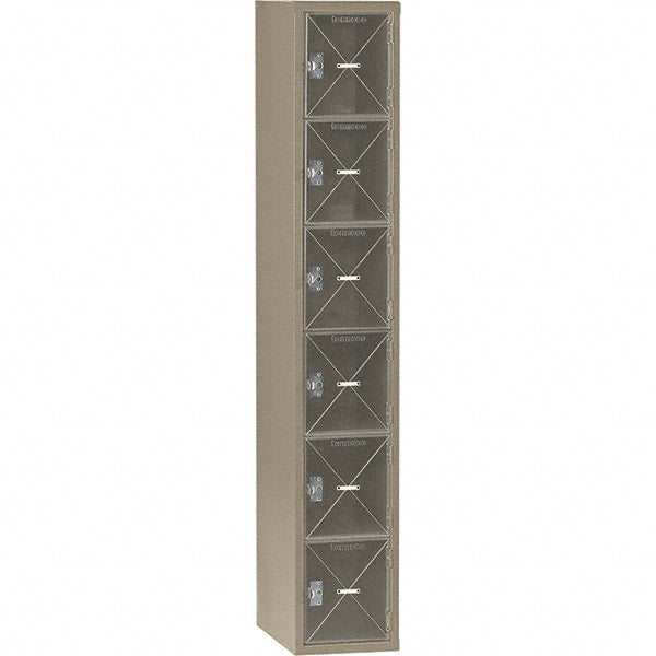 Tennsco - 6 Door, 6 Tier, Welded Locker - Americas Industrial Supply