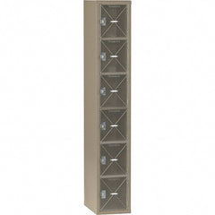 Tennsco - 6 Door, 6 Tier, Welded Locker - Americas Industrial Supply
