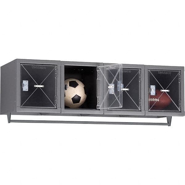 Tennsco - 4 Door, 4 Tier, Welded Locker - Americas Industrial Supply