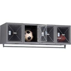 Tennsco - 4 Door, 4 Tier, Welded Locker - Americas Industrial Supply